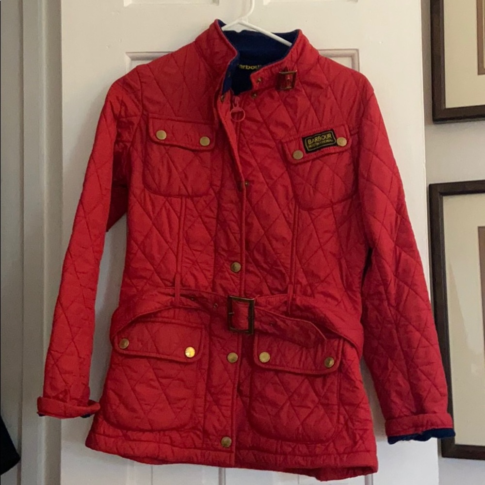 Vintage Belted Barbour